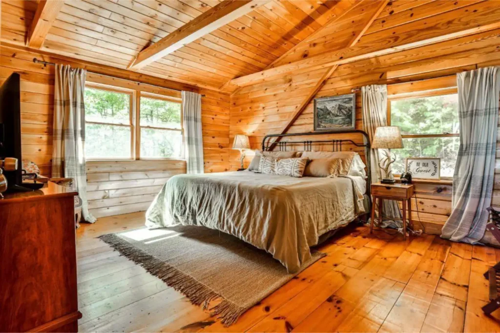 Beautiful log cabin