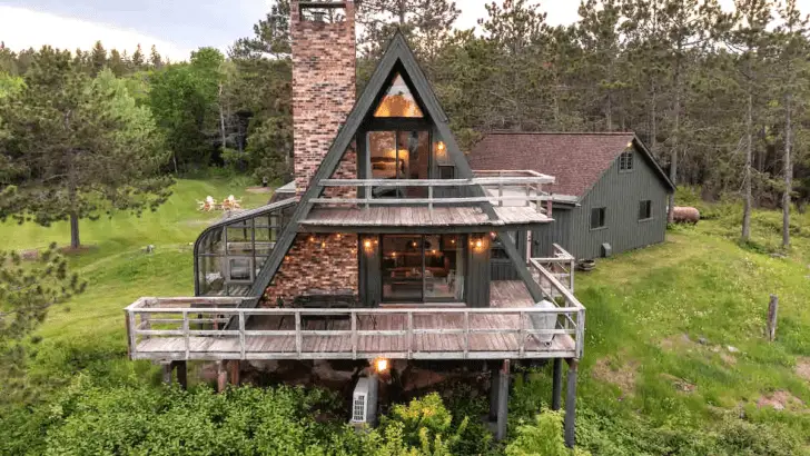 Discover The Simple Joys Of Life In An A-Frame Cabin Getaway