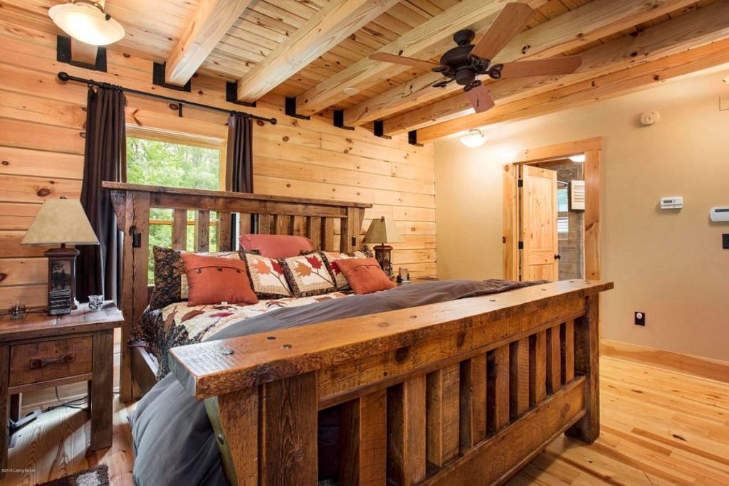 Anson log cabin