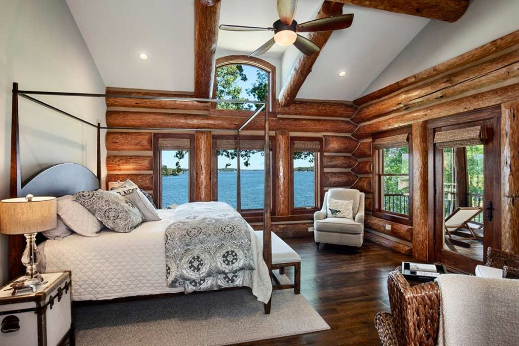 Breathtaking log cabin
