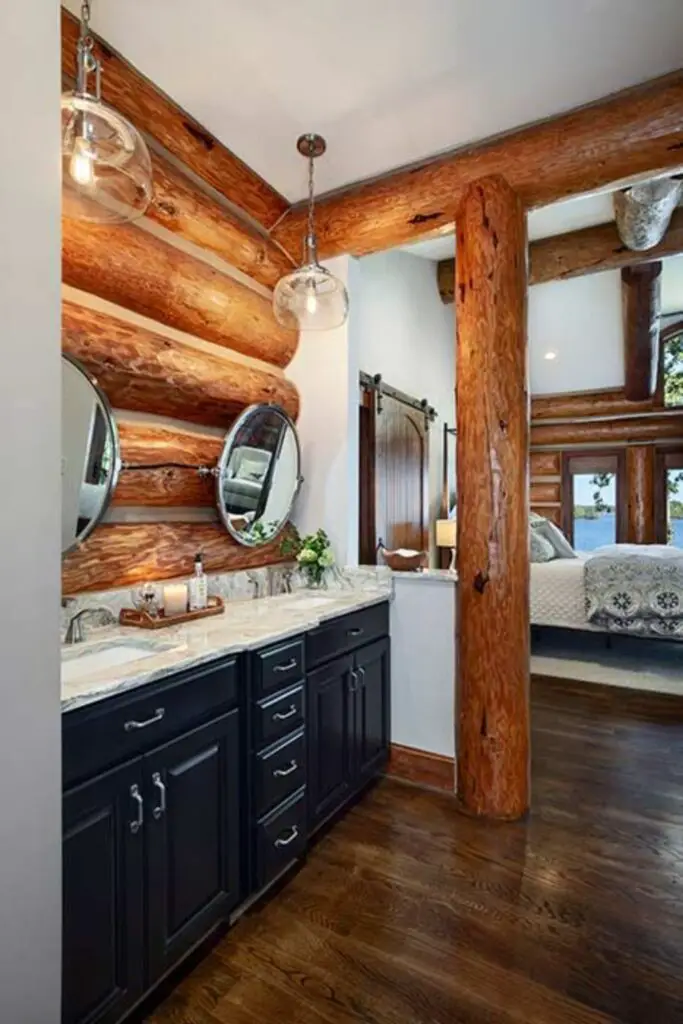 Breathtaking log cabin