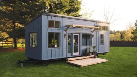 Stunning Tiny House In Pacific Harbor With A Lovely Design And Magical