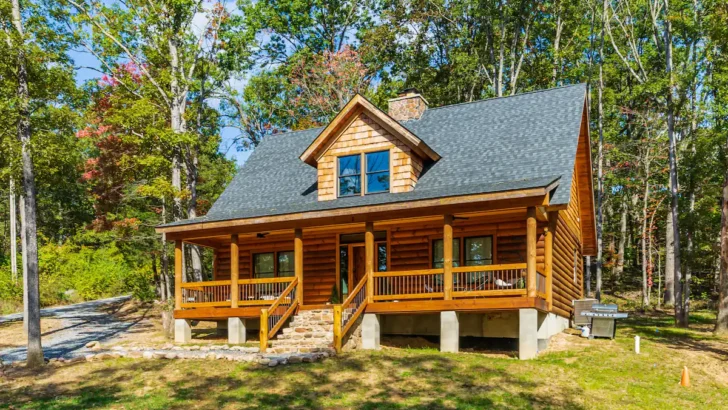 Find Your Serenity In The Heart Of Shenandoah: Unwind In This Cozy Log Cabin Retreat