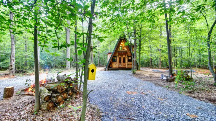 The Best A-Frame Cabin For A Getaway With A Stunning Design