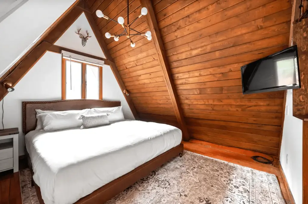 Luxurious A-frame cabin