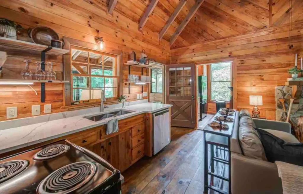 charming log cabin