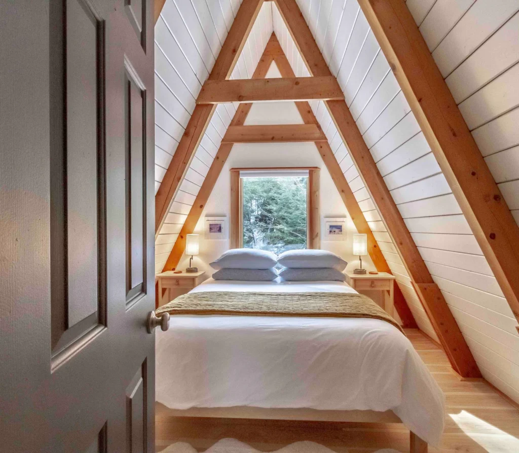 Peacefully A-frame cabin