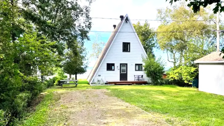 Beautiful A-Frame Cabin With A Stunning Interior Design And Enchanting