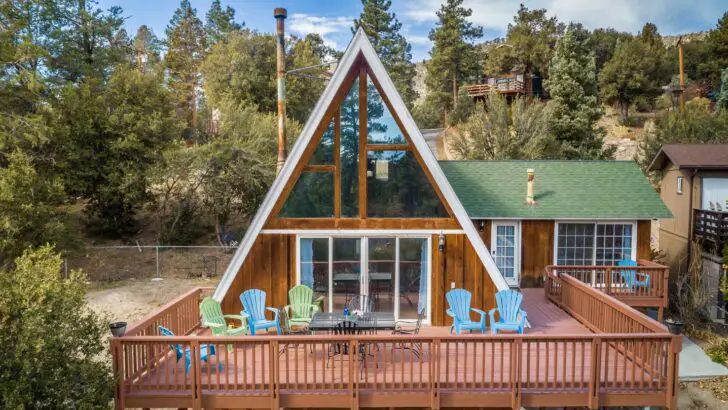 Reconnect With Nature And Loved Ones In Our Amazing A-Frame Cabin