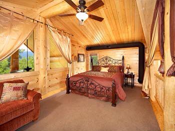 luxurious log cabin