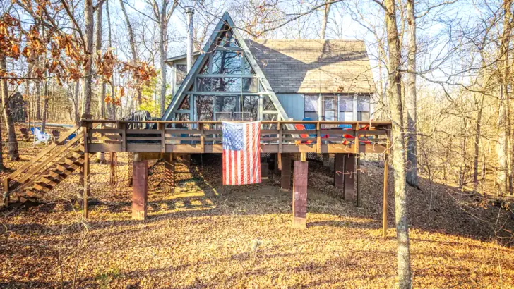 Lakefront A-Frame Cabin With A Stunning View At Innsbrook