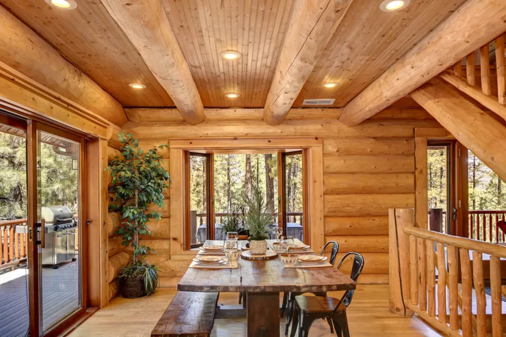 Gorgeous log cabin