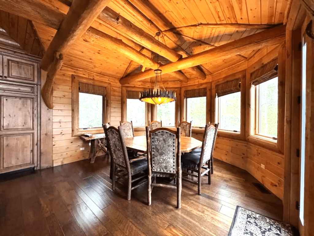 Magnificent log cabin