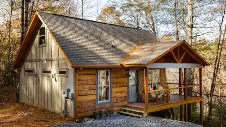 Incredible Little Tiny Cabin With Interior Design That Is Modern And Fascinating