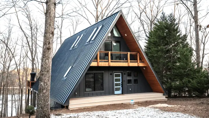 Modern A-frame Cabin On Lake Hartwell And Adorable