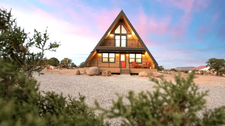 Wonderful A-Frame Cabin For Small Families To Unwind And Incredible