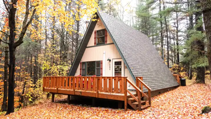 Incredible A-Frame Cabin With Stunning Views And Adorable