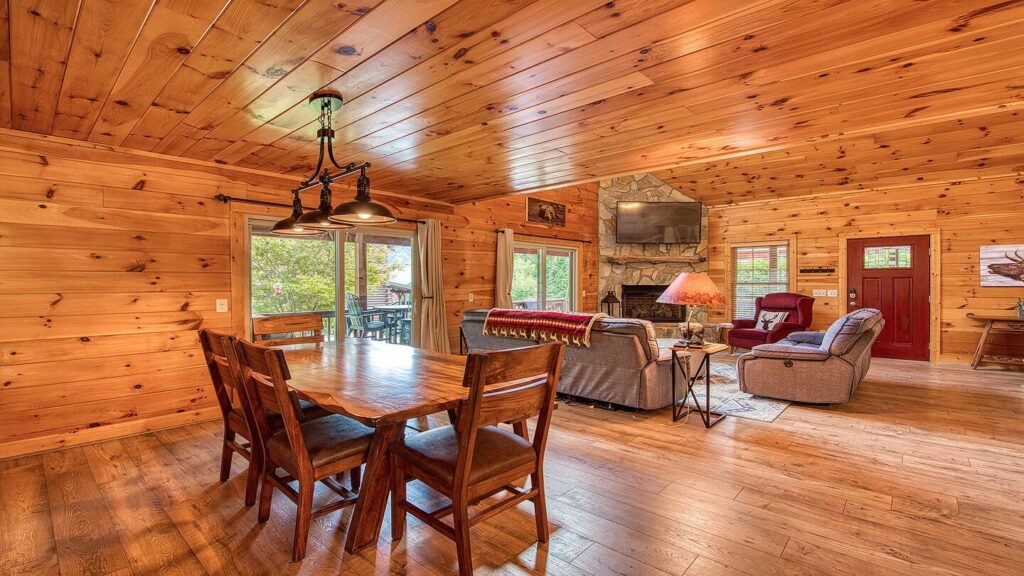 Gorgeous log cabin