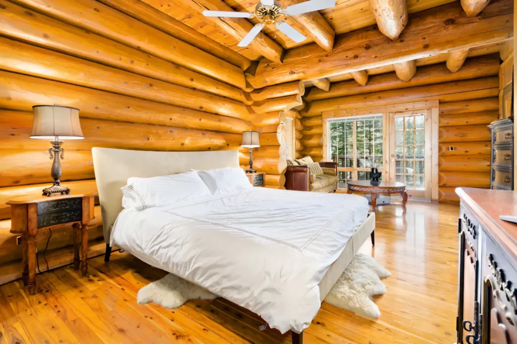 Beautiful log cabin