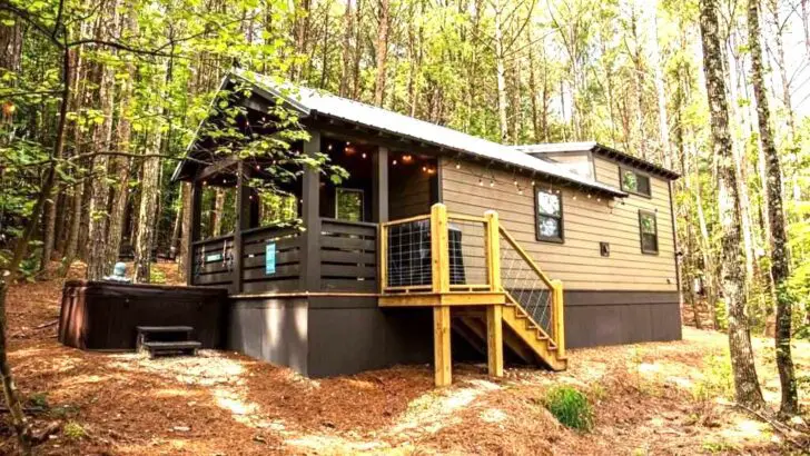 Incredible Tiny House With A Contemporary Style And Magical