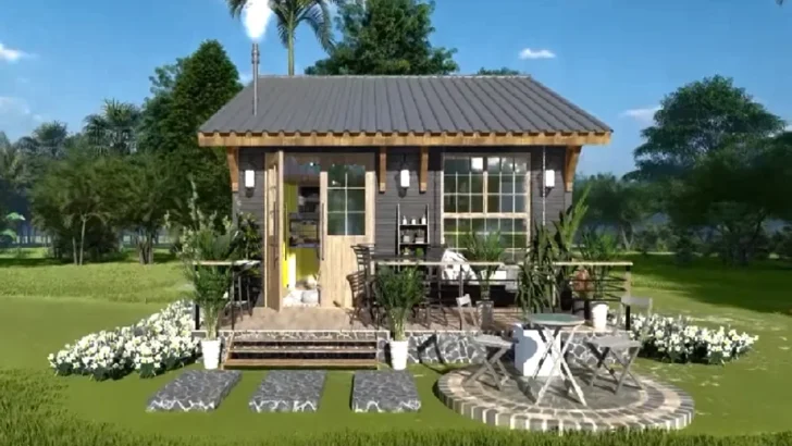 Fantastic Tiny House Plan 6×7 Loft Design And Enchanting