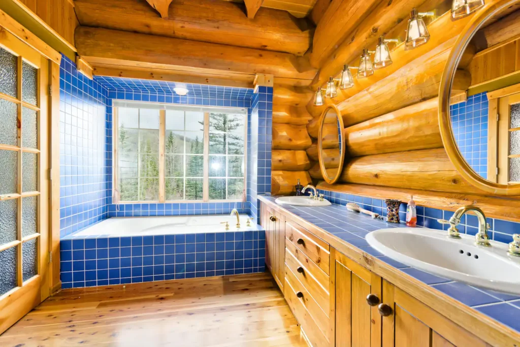 Beautiful log cabin