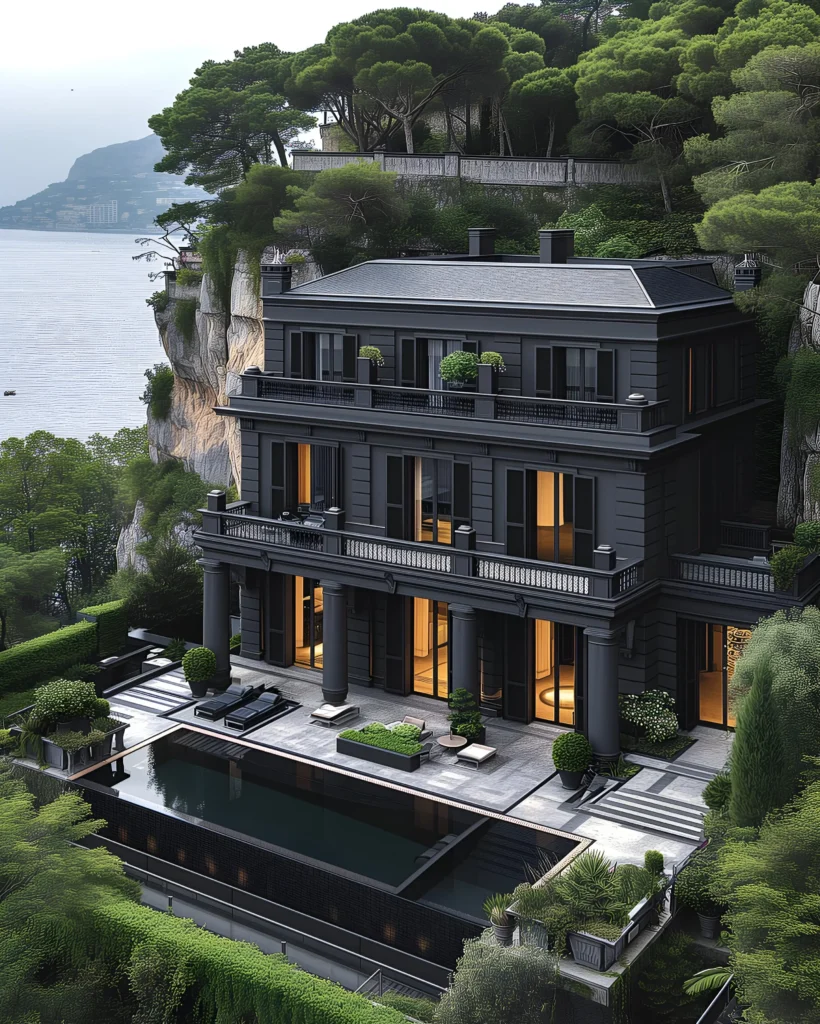 27 Black Villa Designs You’ll Instantly Fall in Love With