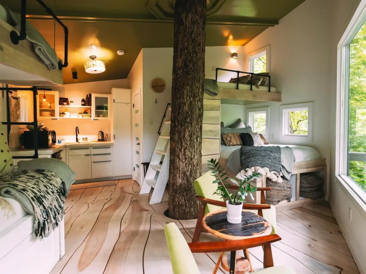 33 Tiny House Interior Design Ideas for Creating a Warm Rustic Retreat