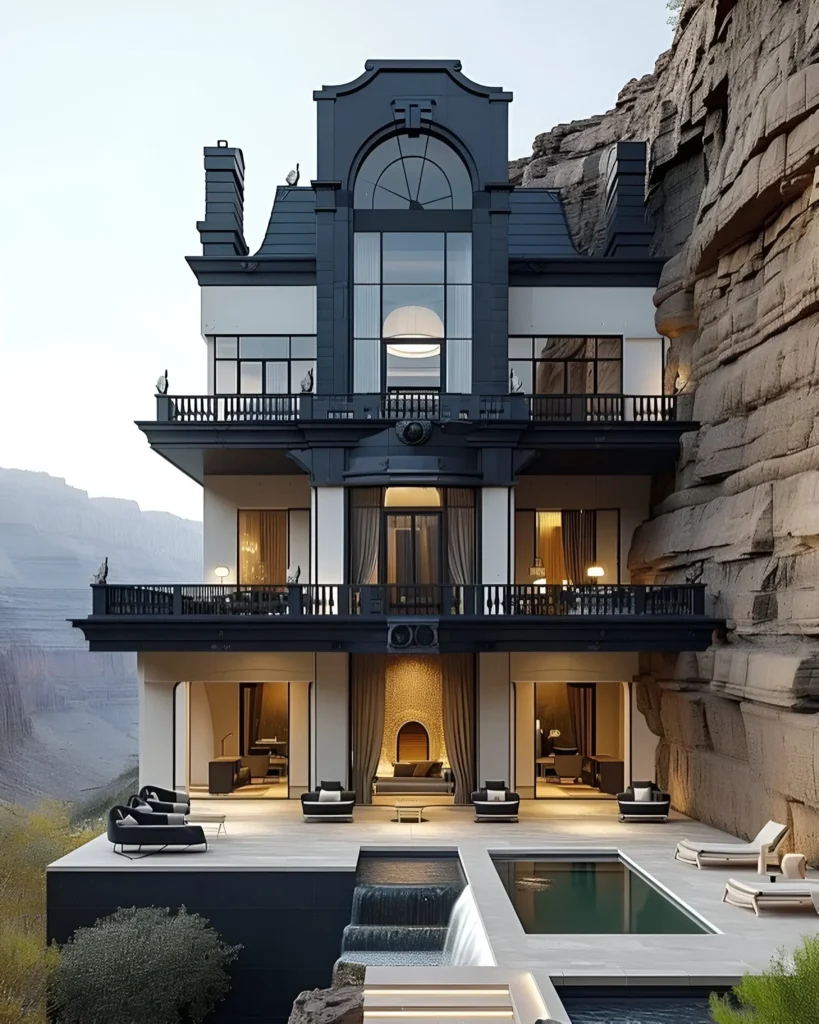 27 Black Villa Designs You’ll Instantly Fall in Love With