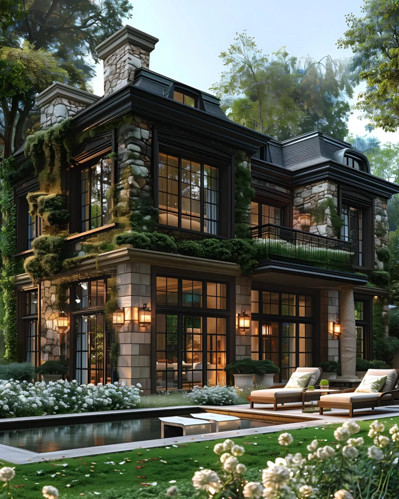 27 Black Villa Designs You’ll Instantly Fall in Love With