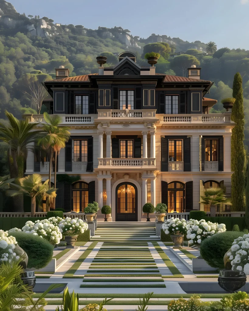 27 Black Villa Designs You’ll Instantly Fall in Love With