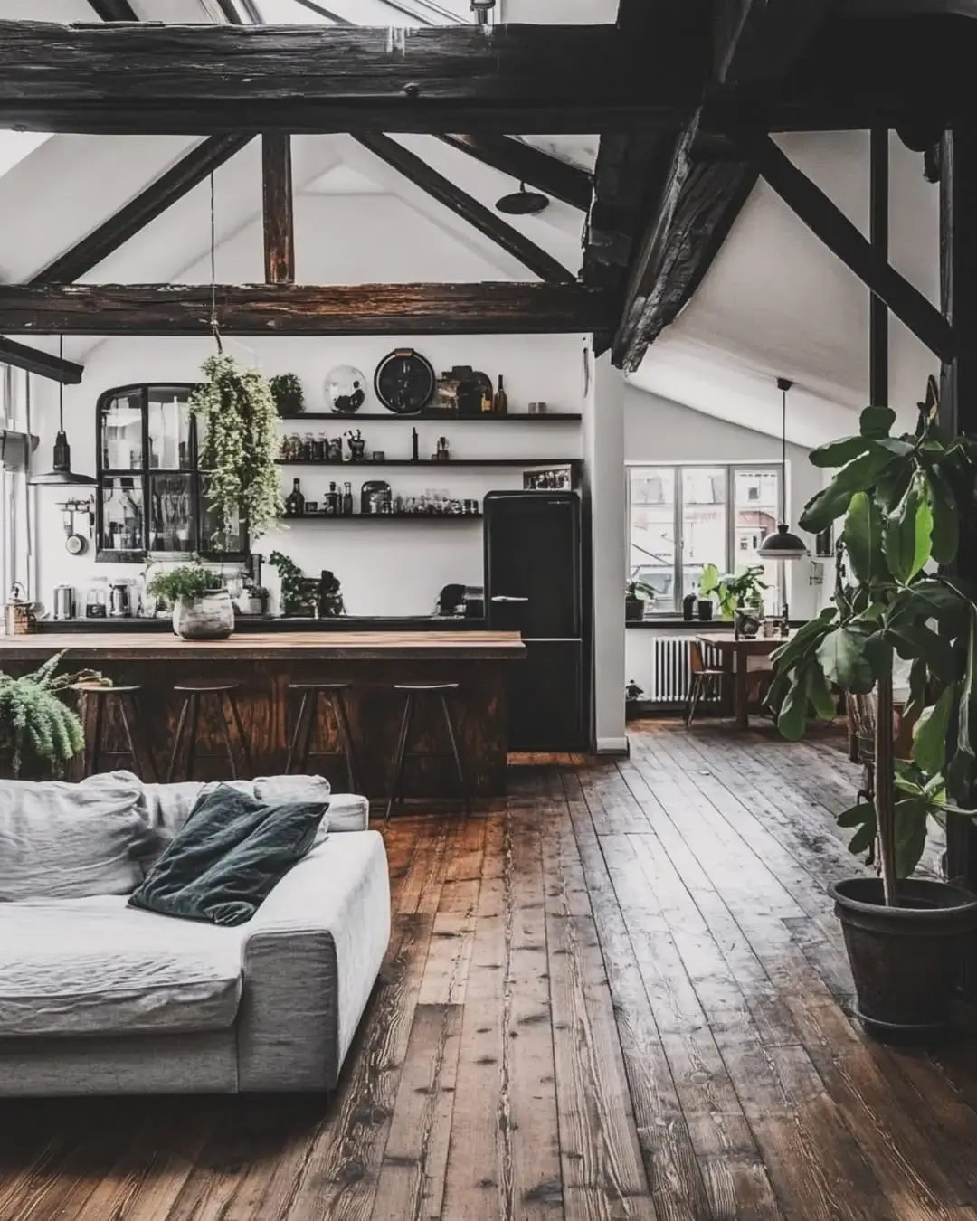 20 Inspiring Loft Interior with High Ceilings and Open Layout You'll Love