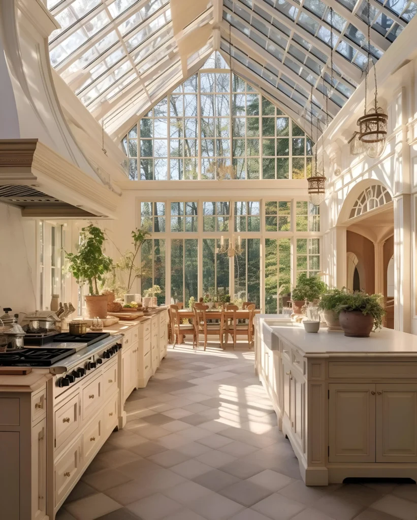 Conservatory-Style Kitchen with Natural Light