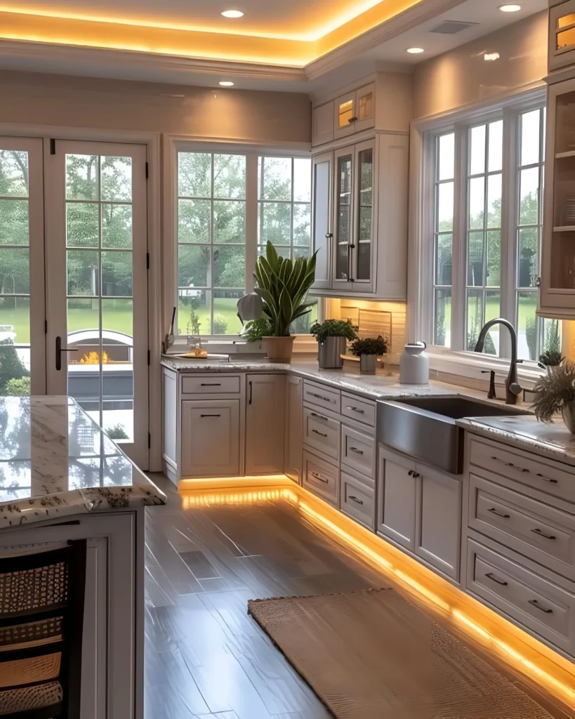 Scenic Kitchen with Panoramic Views