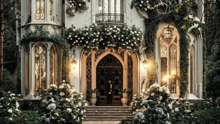 A Stunning Tour: Home Full of Romance and Gothic Architecture