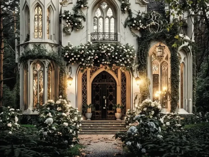 A Stunning Tour: Home Full of Romance and Gothic Architecture