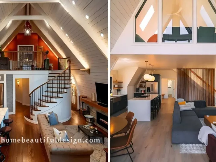 30 Beautiful A-Frame House Interior Ideas You’ll Love