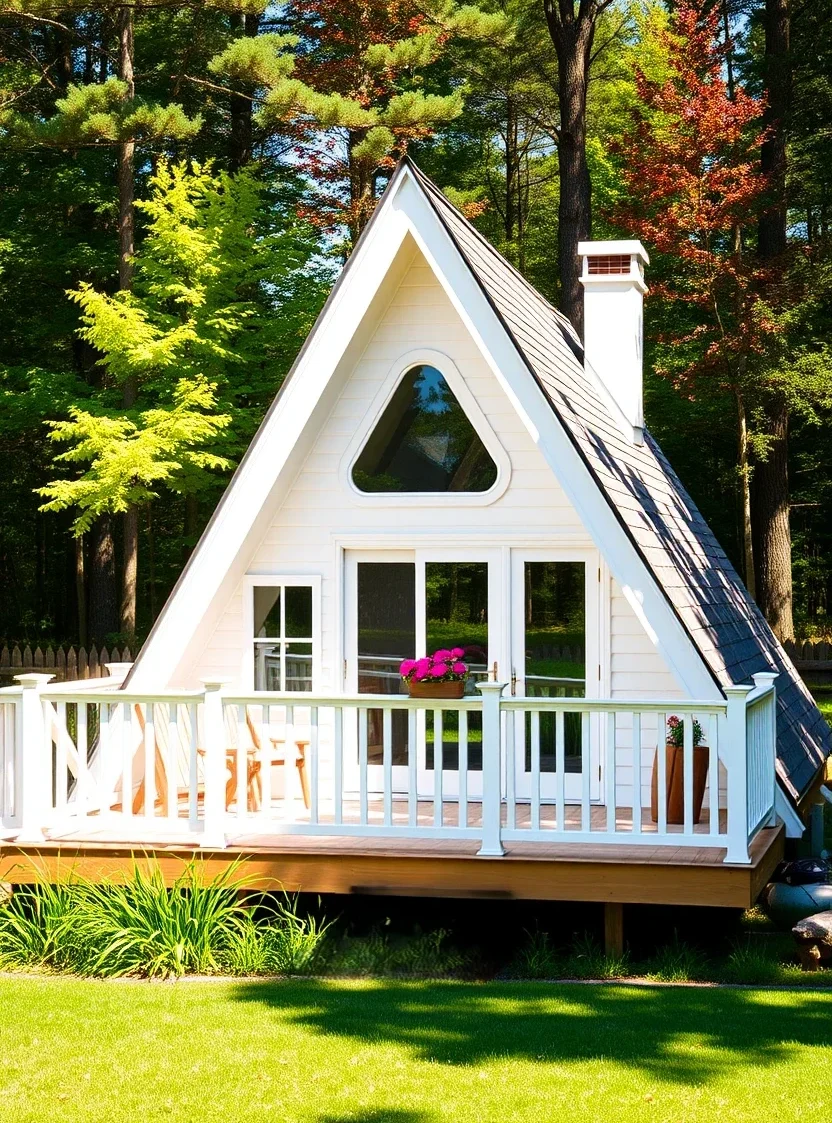 Tiny A-frame House Feature