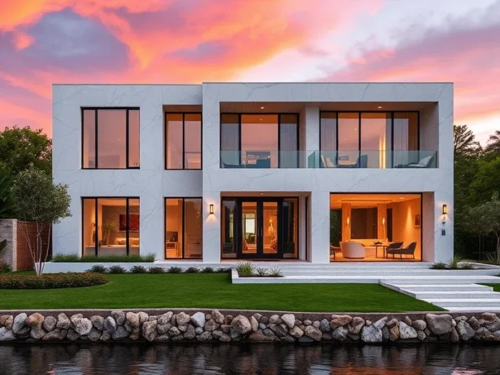 25 Modern, Luxurious Homes with Lake Views & Bold Architecture