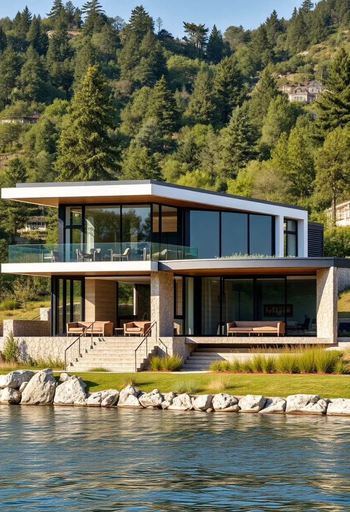 Modern, Luxurious Homes with Lake Views 4