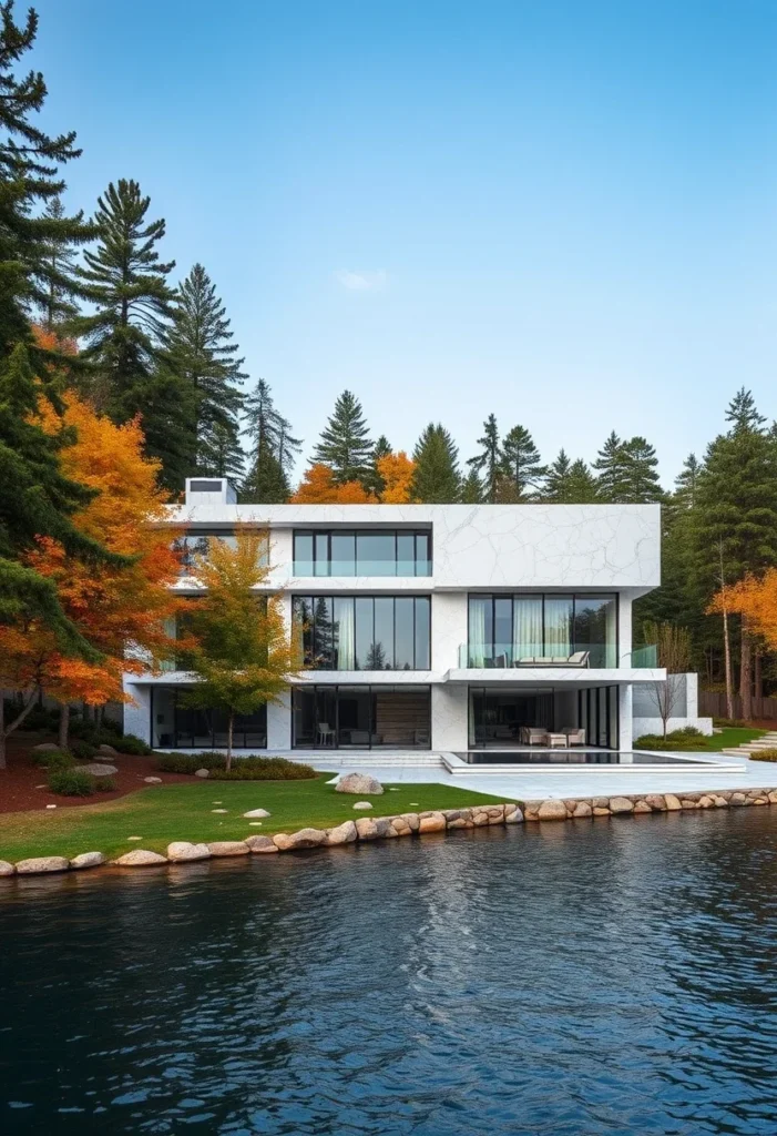 Modern, Luxurious Homes with Lake Views 8