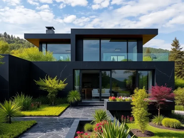 The Top 23 Black Modern Small House Trends in 2025