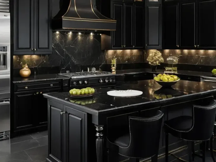 21 Luxury Black Kitchen Designs You’ll Love