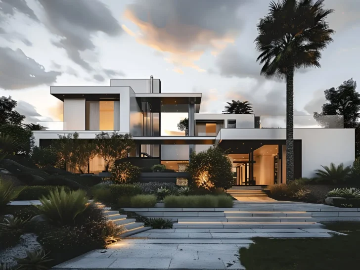 21 Modern White Houses for a Bright and Elegant Lifestyle