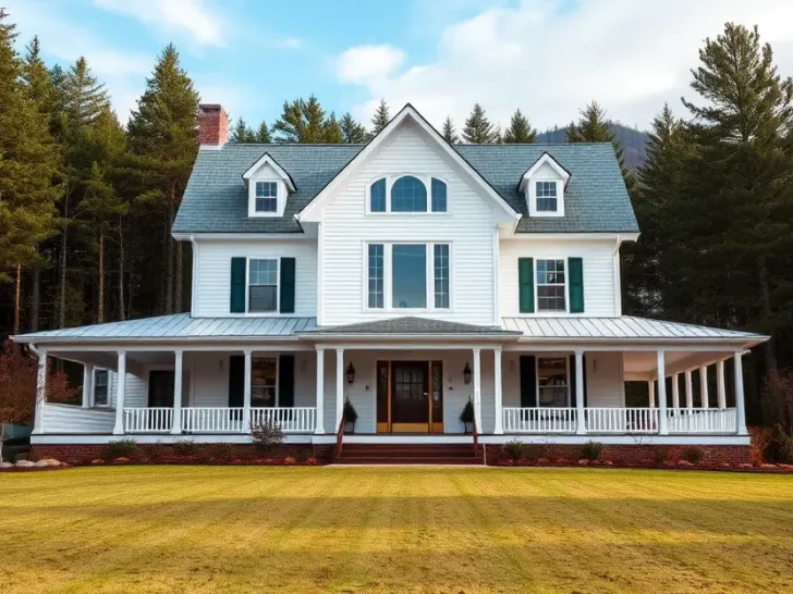 27 White Farmhouses That Prove Simple Is Always Beautiful