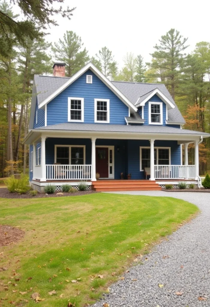 21 Timeless Craftsman Home Designs with a multi-level wrap-around porch.