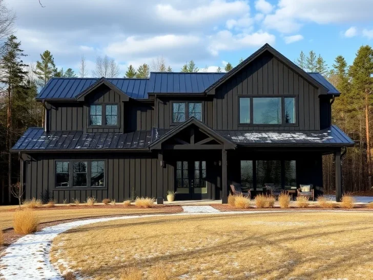 22 Beautiful Dark Modern Farmhouse Designs That Stand Out!