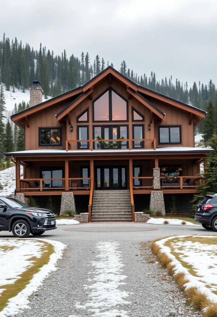 Secluded Modern Mountain House with Covered Patio