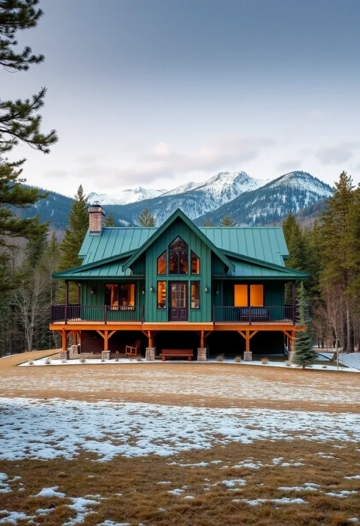 Tiny Home, Vaulted Ceilings, Large Windows, Wrap-Around Porch, Metal Roof