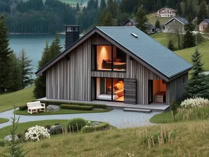 28 Scandinavian Mountain Home Design with Stunning Views